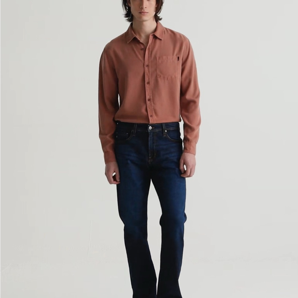 AG Adriano Goldschmied Men's Deep Indigo Jeans The Protege